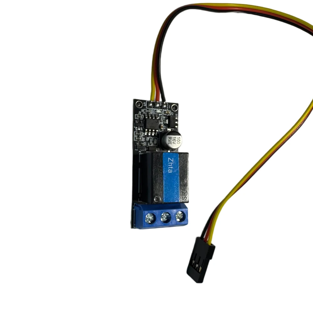 Single Channel PWM Electronic Relay Switch RC Light Controller 900-2100us Signal 4.8-8.4V 10A 50VDC/250VAC for RC Model Receiver