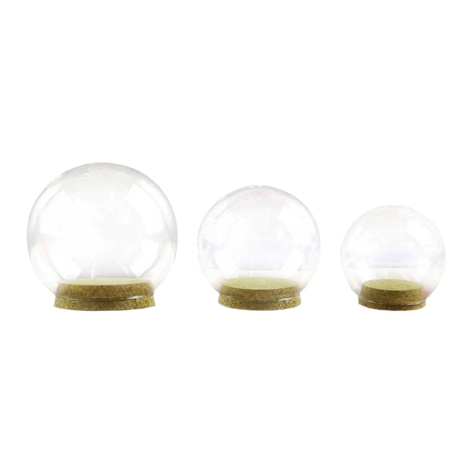 Transparent Display Dome with Base Crafts Glass Dome for Countertops Birthday