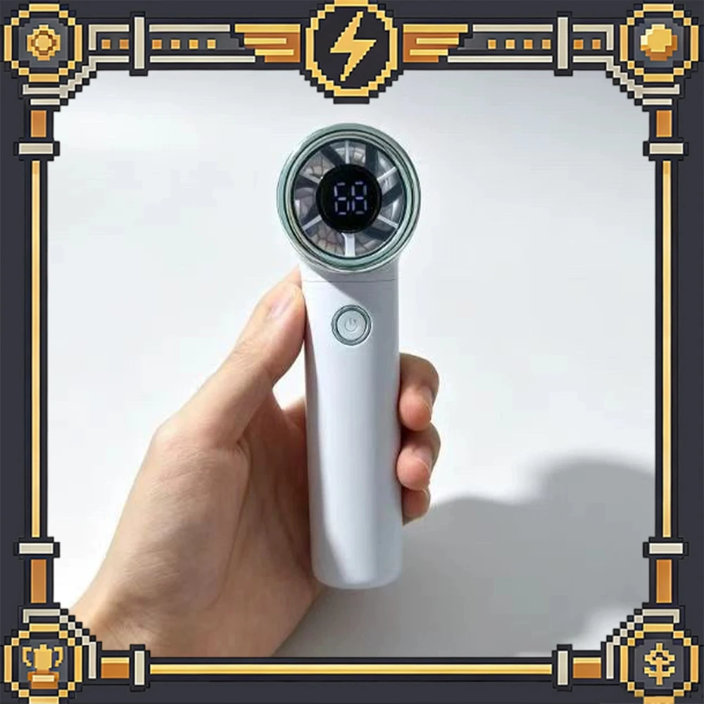 VNEEDTUTU MINI Handheld Small Fan 20000 Rpm High Speed Motor Handheld Fan Long Battery Life Of 18 Hours Light Weight For Gifts