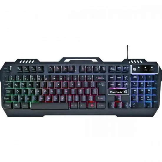 Gamer Fortrek Crusader RGB Black Keyboard