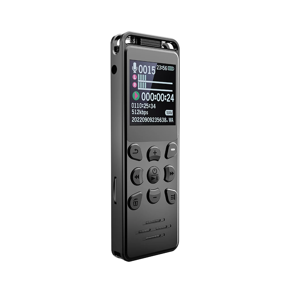 Vandlion V68 grabadora de voz reducción de ruido USB Flash Driver reproductor MP3 580mAh TFT pantalla colorida memoria extendida reproductor MP3