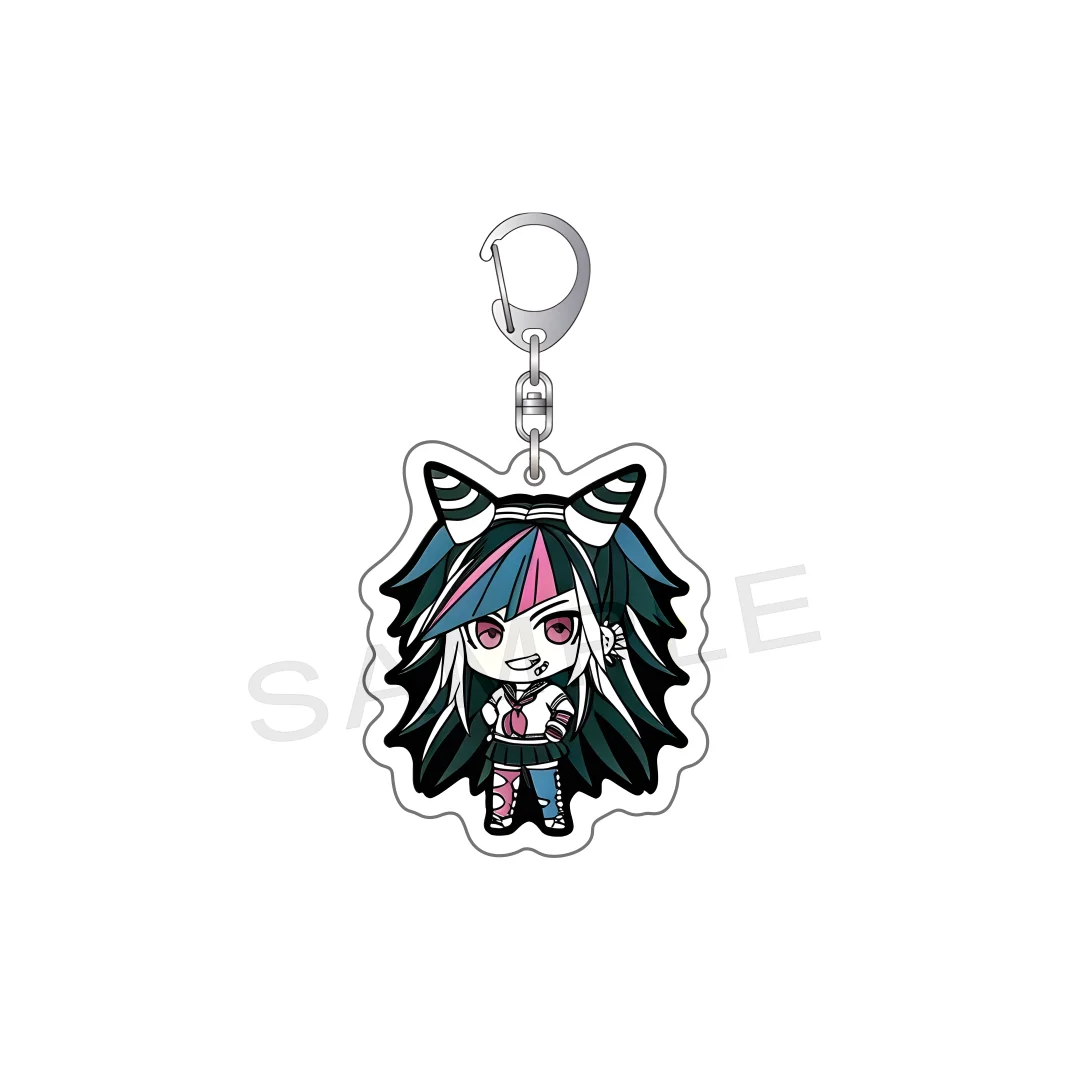 Danganronpa × Bushiroad Acrylic Keychain Makoto NaegiKyoko Kirigiri Backpack Charm Desktop Ornament Collectible Gift for Fans