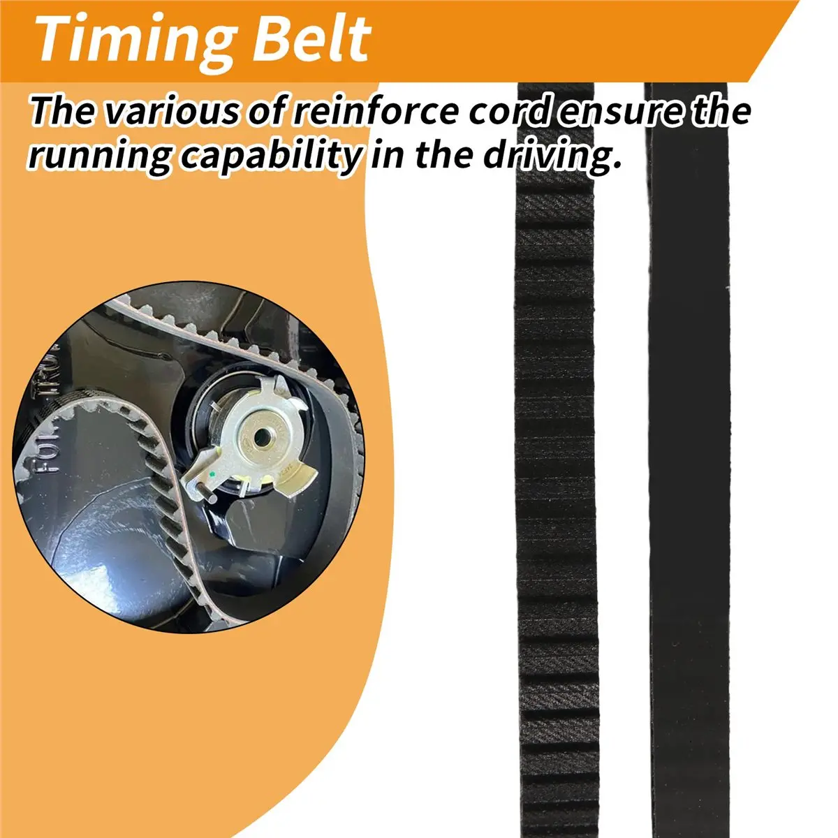 A74U 142XL Rubber Timing Belt Synchronous Closed Loop Timing Belt Pulleys 10mm Width