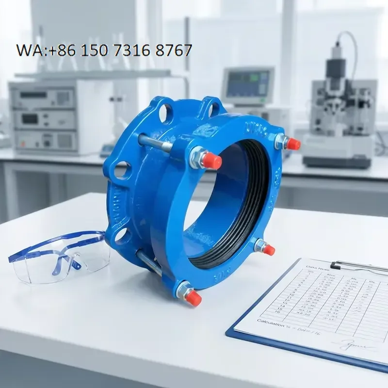 Universal Flange Adaptor CI/DI Pipe Flange Adapter Multi-size Flange Connector Industrial Pipeline Connection Fitting