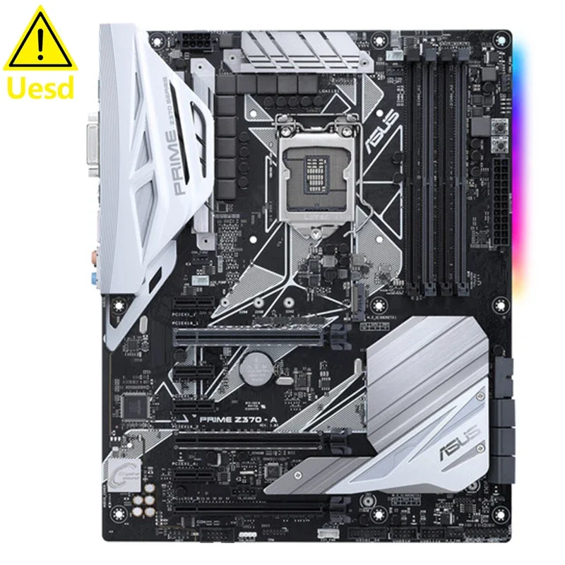 Asus Z370-A Motherbaord DDR4 64GB Desktop M.2 PCI-E 3.0 Overlocking i7 i5 i3 Socket HDMI-Compatible Z370 ATX