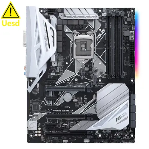 Asus Z370-A Scheda madre DDR4 64 GB Desktop M.2 PCI-E 3.0 Overlocking i7 i5 i3 Presa Compatibile con HDMI Z370 ATX