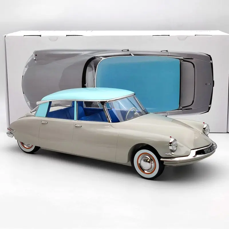 

Diecast Alloy 1:12 Scale Citroen DS 19 1956 Vintage Cars Model Adult Classics Collection Toys Souvenir Gifts Static Display