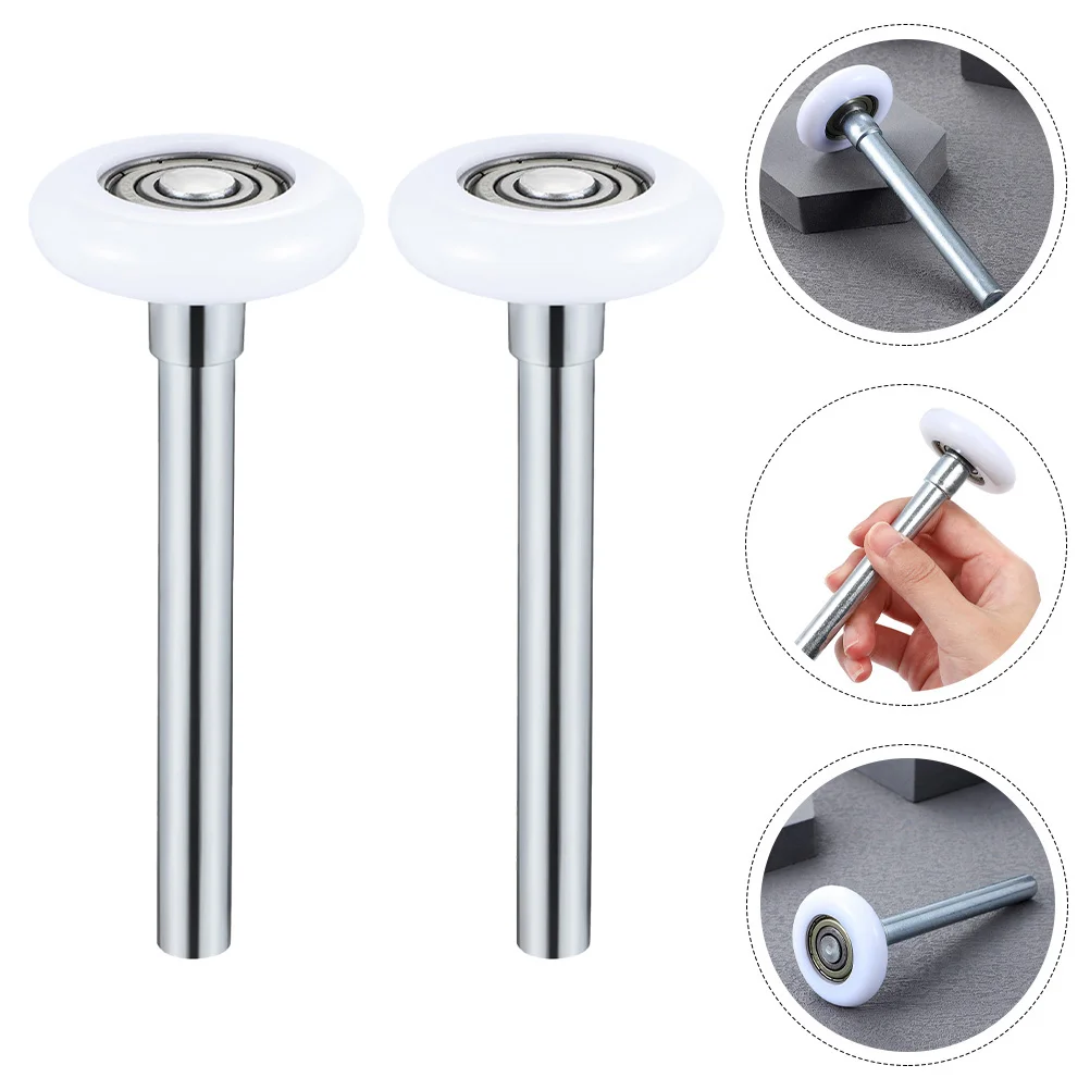 

2 Pcs Garage Door Rollers Korean Version Pants Mesh Insoles Puller Cable Railing Crimping Tool Hardware