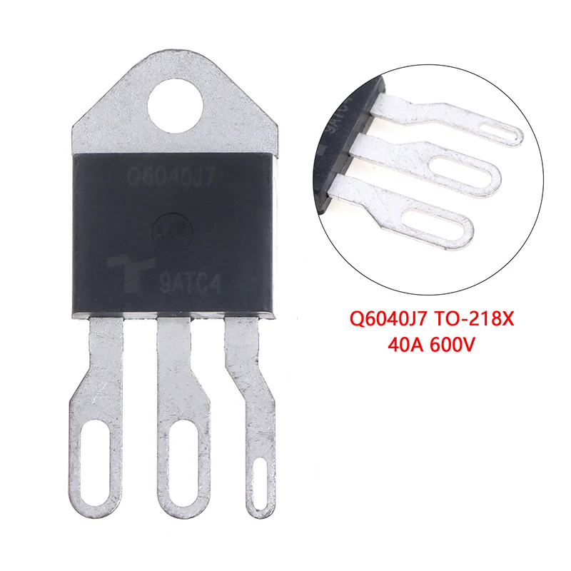 1PC High Quality Material 1PC 40A 600V Q6040J7 TO-218X Triac bi-directional silicon controlled rectifier NEW
