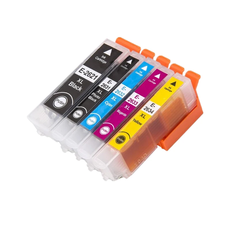 Compatible 26XL T2621 T2631 Ink Cartridge for Epson XP510 XP520 XP600 XP605 XP610 XP615 XP620 XP625 XP700 printer