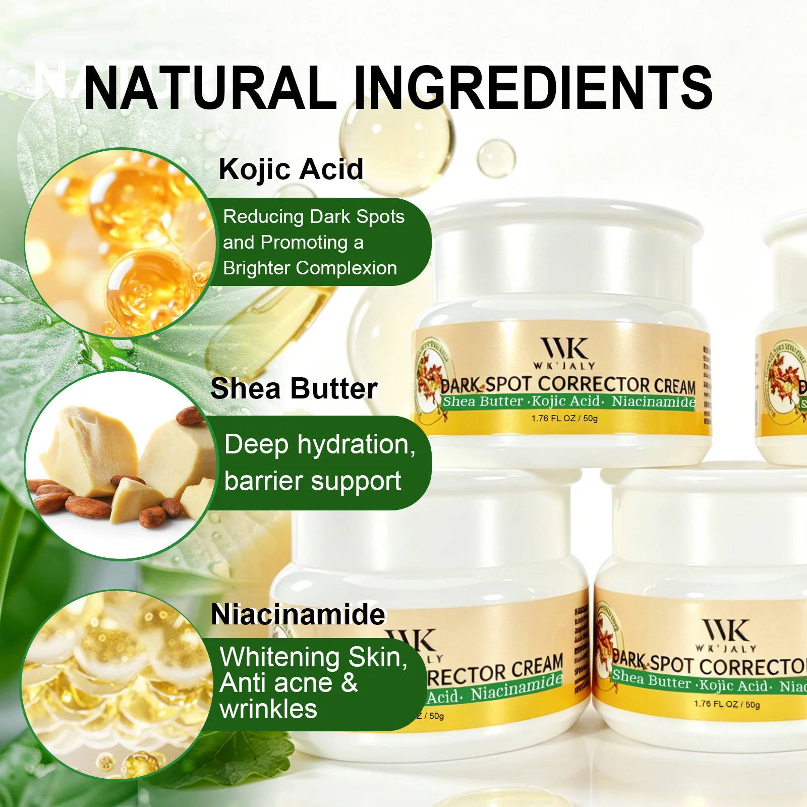 ครีมแก้ไขจุดด่างดำ WK JALY ช่ว - Luxury Skincare Brands บทวิจารณ์และราคา