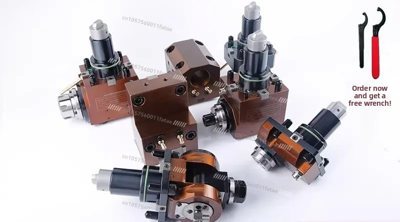 BMT40/45/50/55 Turning and Milling Numerical Control Boring and Milling 90 Degrees 0 Degrees Compound Power Head