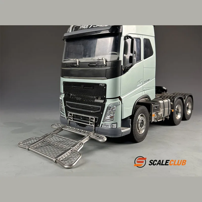 1/14 RC Truck Metal Bullpen Fence Guard, Scaleclub Modification Parts Fit Tamiya Scania 770S FH750 Benz Actros Volvo Tractor