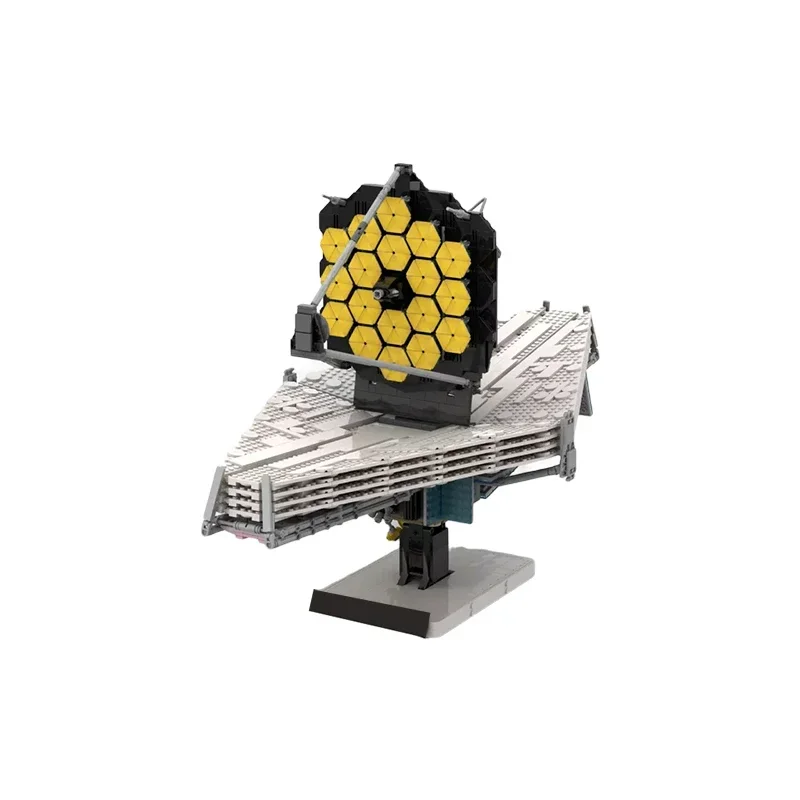 American Webb Large Size Telescope Space Kit - Hubble Cosmic Building Blocks Exploration Educational MOC Toy for Kids Gift