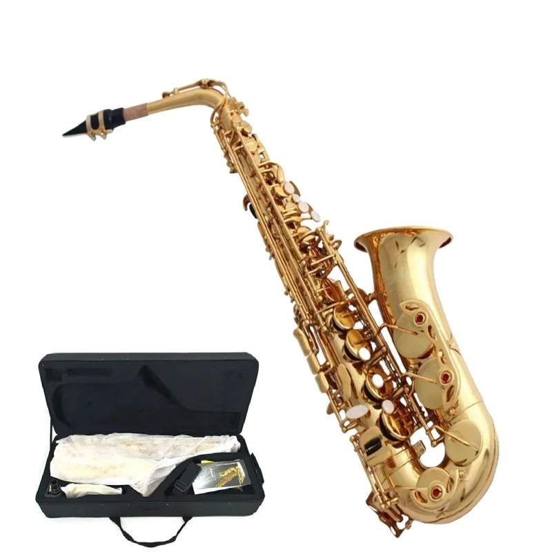 Eb Tone Alto Saxophone For Beginners And Adults Graded Performance Woodwind Instrument Support Custom Logo