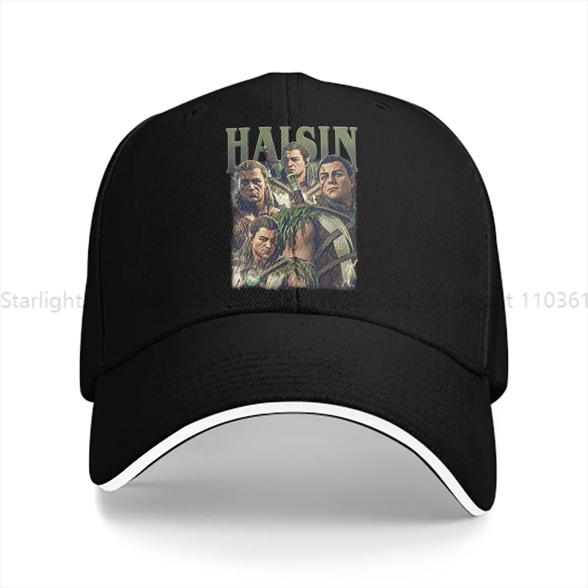 Baldurs Gate 3 Multicolor Hat Peaked Men's Cap Astarion Halsin  Vintage Personalized Visor Protection Hats