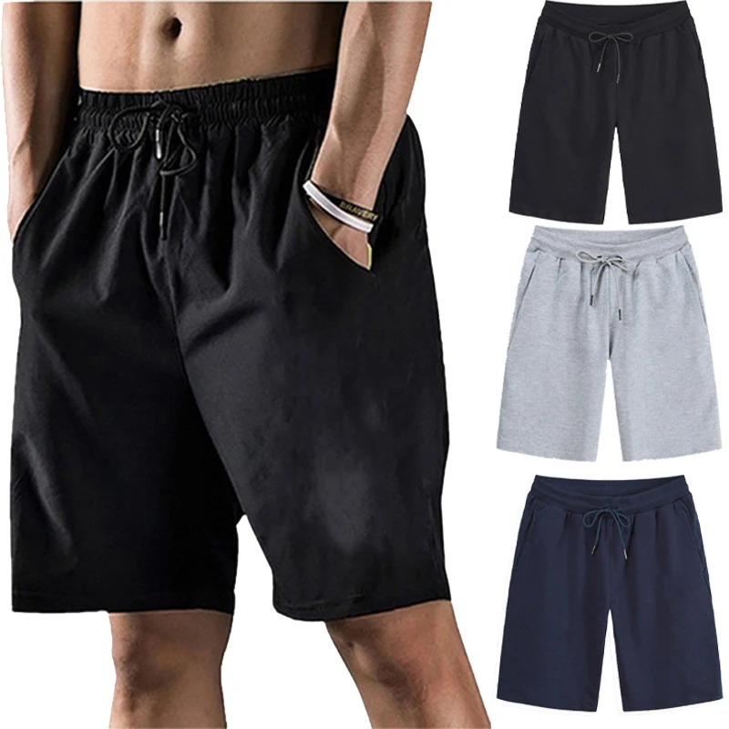 

Summer Men's High-quality Fashion Five-point Pants Casual Fitness Shorts Printed Cotton Shorts