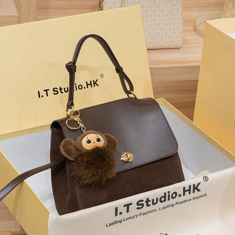 

Handbag for women 2025 new autumn and winter high-end feeling, light luxury, high-end designer commuting shoulder crossbody bag