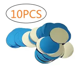 10pcs Metal Sticker Plate Double-sided Adhesive Disks Iron Sheet for Magnetic Car Phone Holder Stand Bracket 30*30mm