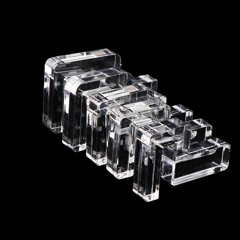 4PCS Fish Tank Acrylic Cover Holder Clear Clip Holder Support Bracket Support Frame Aquarium Accessories Aquarium cover bracket