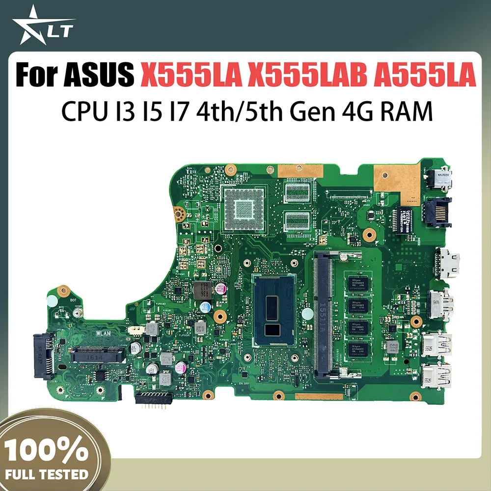 

X555L A555L K555L F555L Mainboard For ASUS X555LD X555LP X555LB X555LN X555LI X555LF X555LJ X555LDB Laptop Motherboard i3 i5 i7