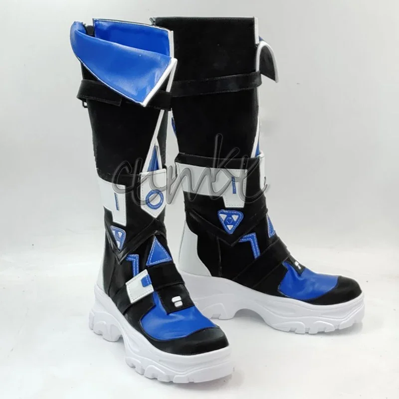 Honkai: Star Rai cosplay boots gioco Silver Wolf shoes