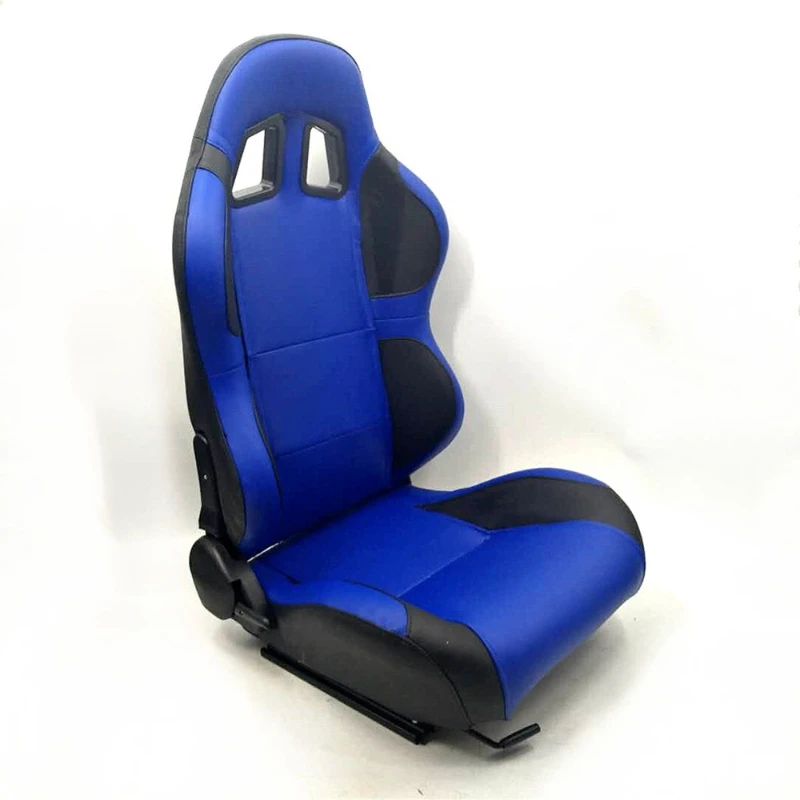 

Car Seat with Adjuster Double Rail Blue, Racing Chair Racing Chair