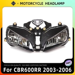 LQYL Motorcycle Headlight Headlamp Head Light For HONDA CBR600RR 2003 2004 2005 2006 CBR600 CBR 600RR 03 04 05 06 Head Lamp Part