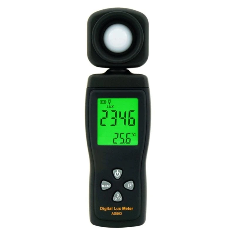 Luxmeter Measure Digital Illuminance/Light Meter 0-200.000 untuk Measur