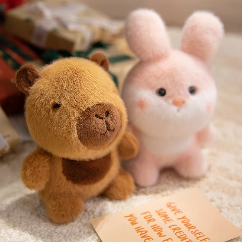 Animal bonito brinquedos de pelúcia mesa das crianças boneca ornamentos companheiro boneca aniversário presente natal macio dormir parceiro kawaii presentes