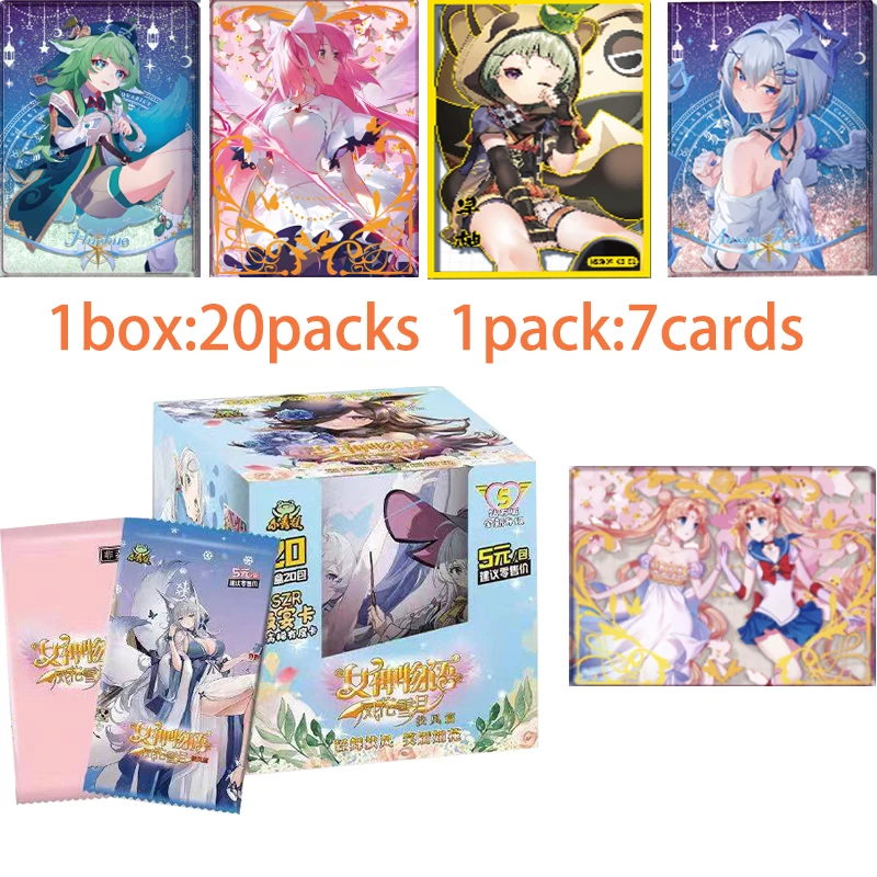 2024 Goddess Story Cards   Anime Girls Swimsuit Bikini Feast Booster Box Children Game Toys And Hobbies Gift