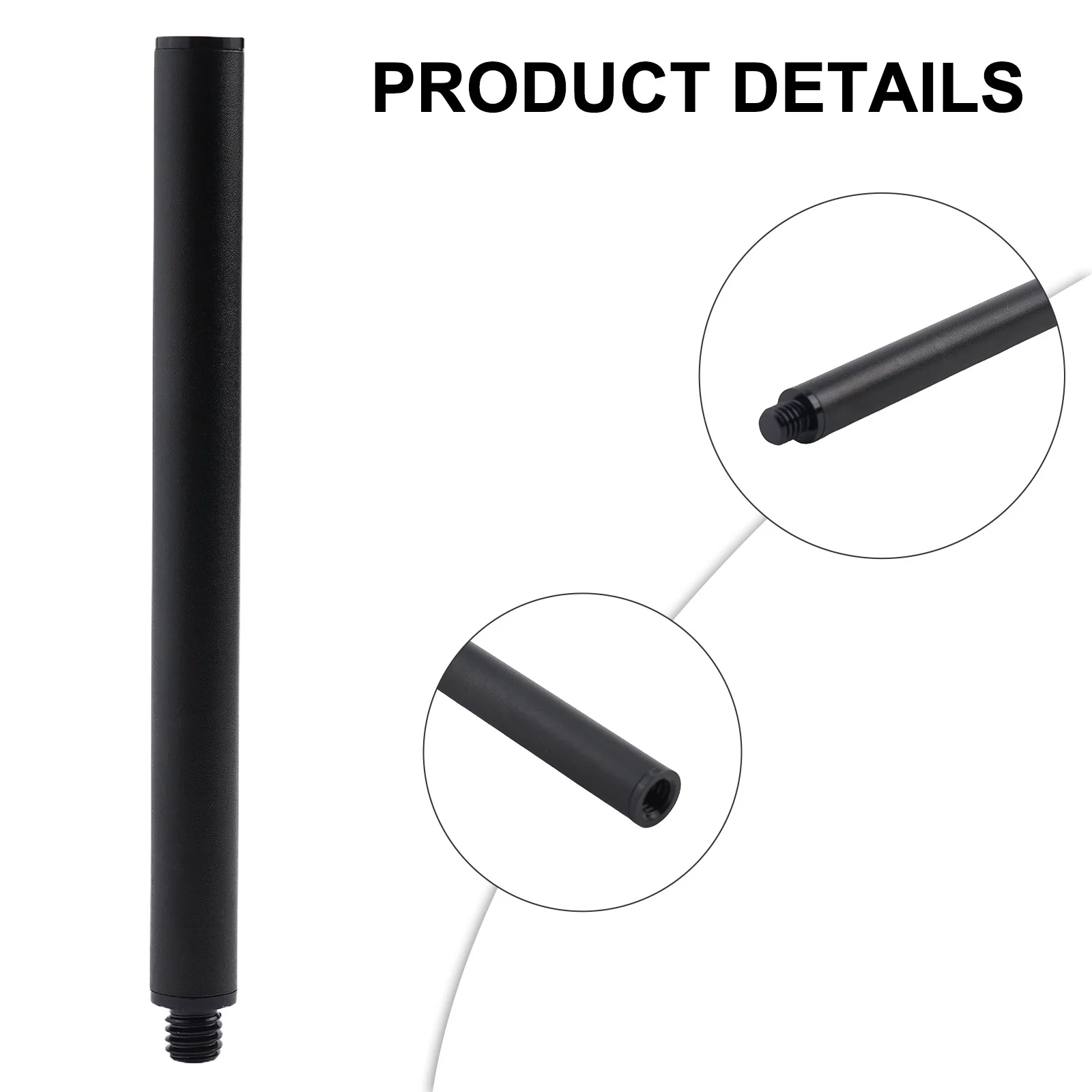 1pc Extension Rod For Applications Surveying GPS 14mm Carbon Fiber Extend Section Extension Rod Hand Tools Replacement Parts