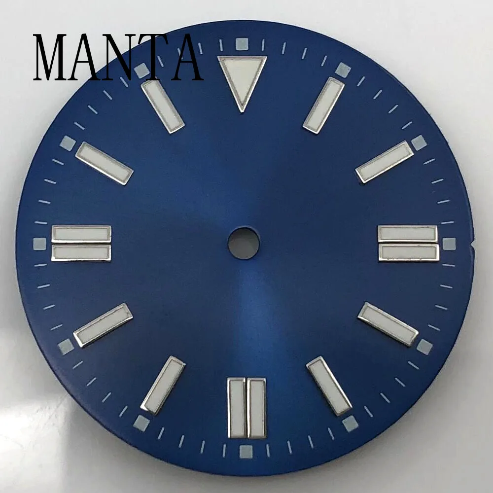 مانتا 28.5 مللي متر/31 مللي متر الطلب مضيئة صالح NH35/NH36 ETA2836/2824 Miyota8205/8215 Mingzhu2813/3804 حركة أسود أزرق أخضر أصفر أحمر