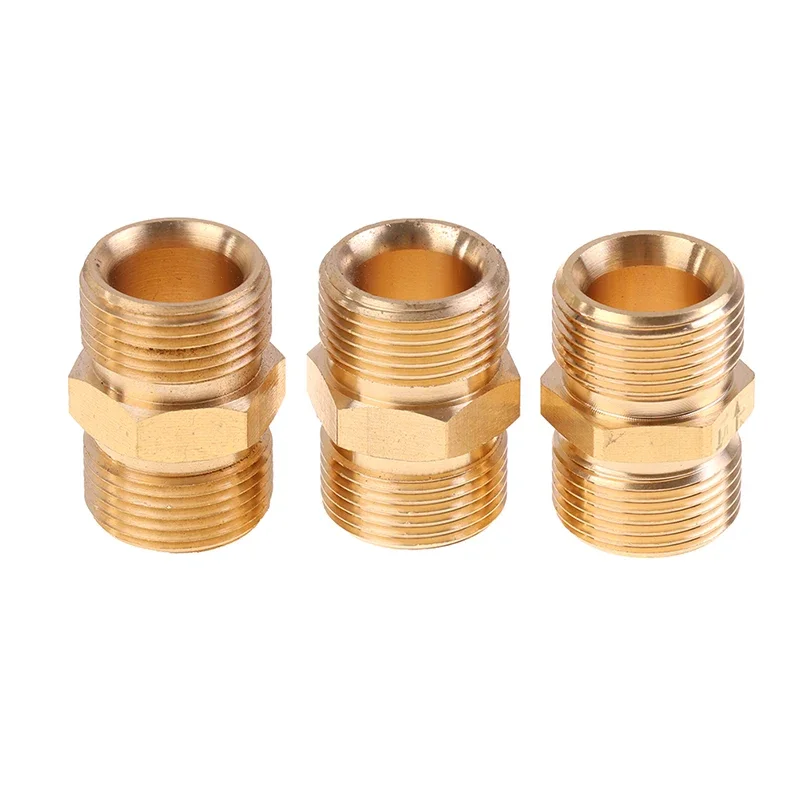 Hochdruckreiniger-Schlauchverlängerungsanschluss-Adapter, M22 14 mm und 15 mm Außengewinde, Innenschlauch-Kupplungsadapter für Power Washe – Detail 2