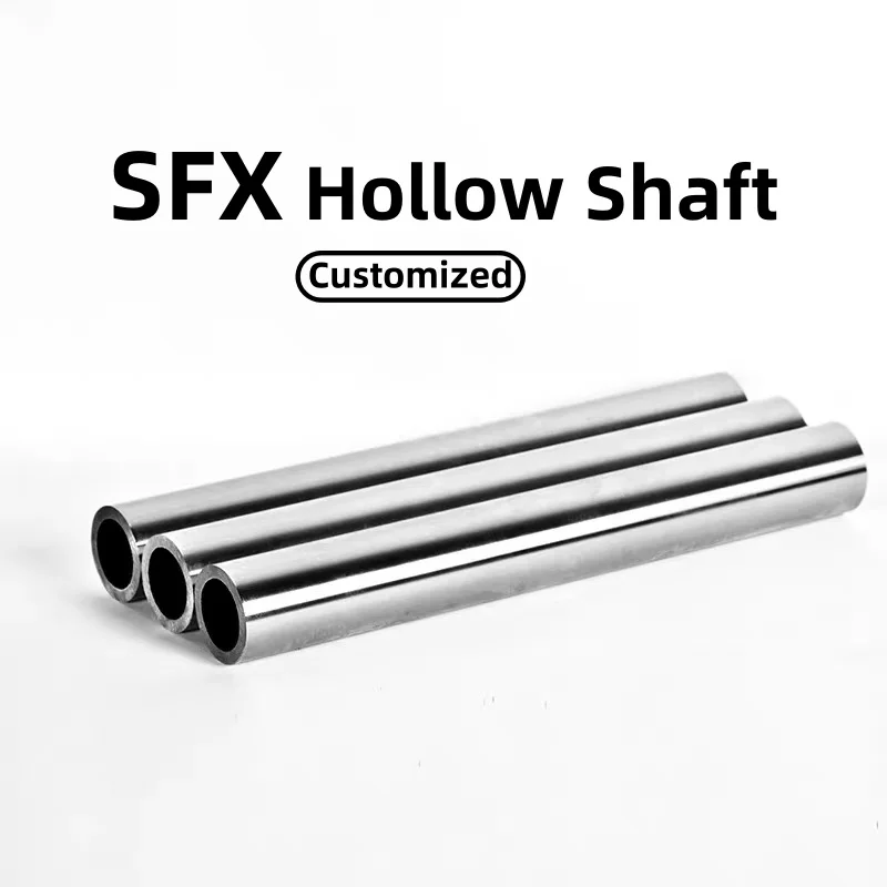OD30mm ID20mm Hollow Lineae Shaft for SFX 100 SRT 100 Chamfer at 2 Sides 270 300 350mm Length Chromed Hollow Rod SFX Parts