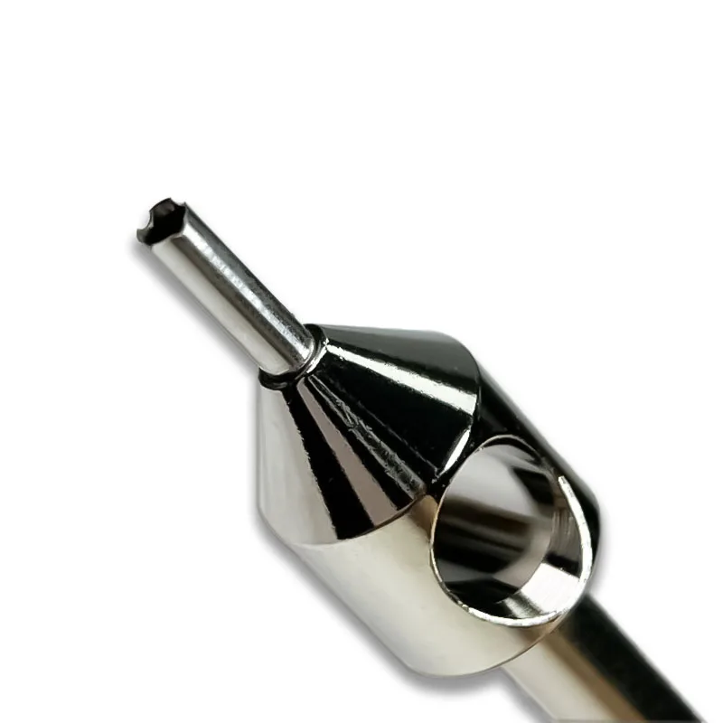 0,7mm-1,2mm, Haartransplantations-Werkzeugzubehör Haartransplantations-Bohrer Haarfollikel-Extraktor, FUE-Punch mit Stumpfer Spitze und Gezahnter Spitze – Detail 3
