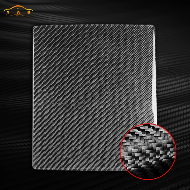 ألياف الكربون ل هامر H2 2003-2007 وحدة التحكم المركزية قفاز مقصورة غطاء لوحة غطاء الكسوة ديكور السيارة الداخلي