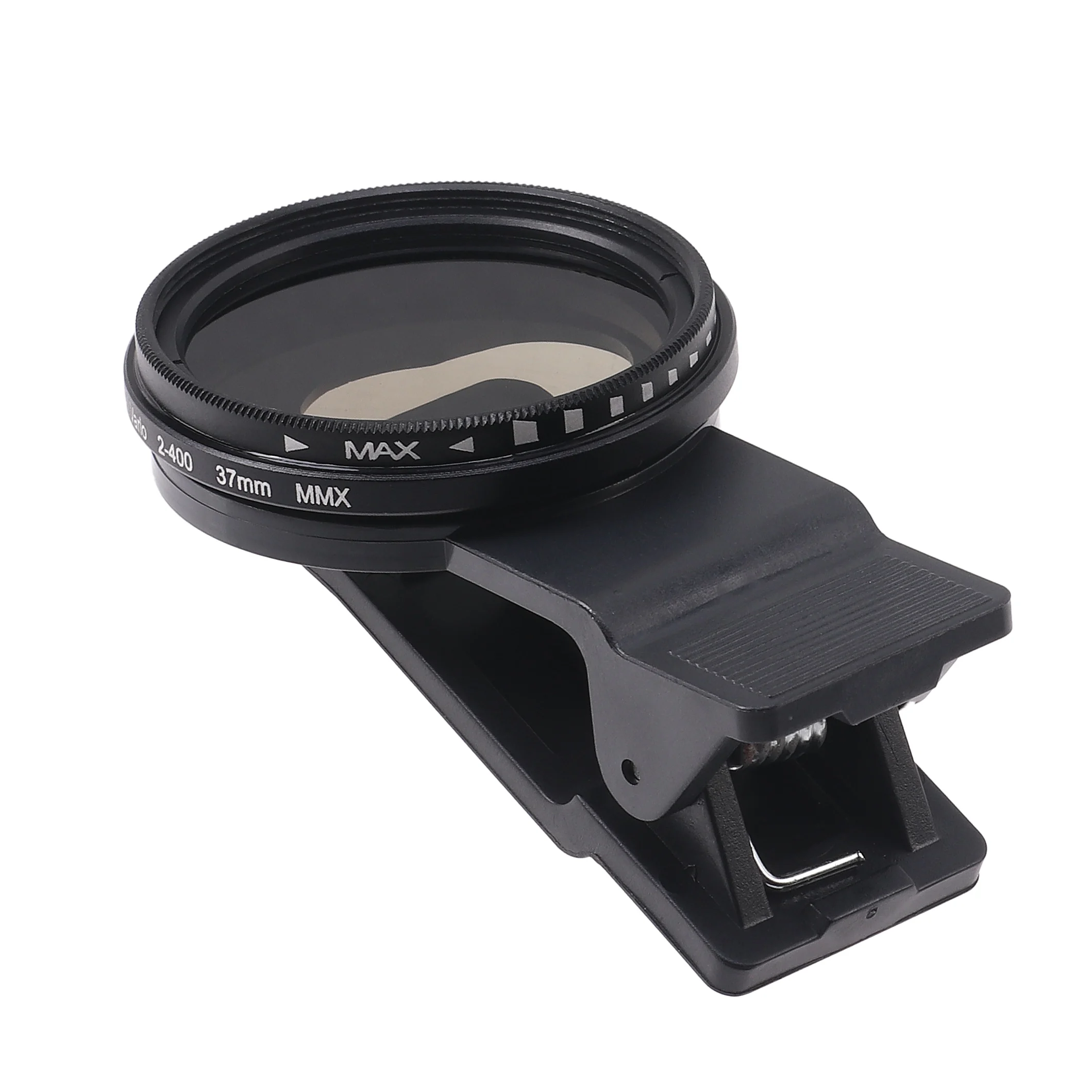 

37MM Camera Filters ND2-400 Adjustable Dimming Camera Phone Camera Filter For Huawei Xiaomi Apple iPhone 12 mini 12max with Clip