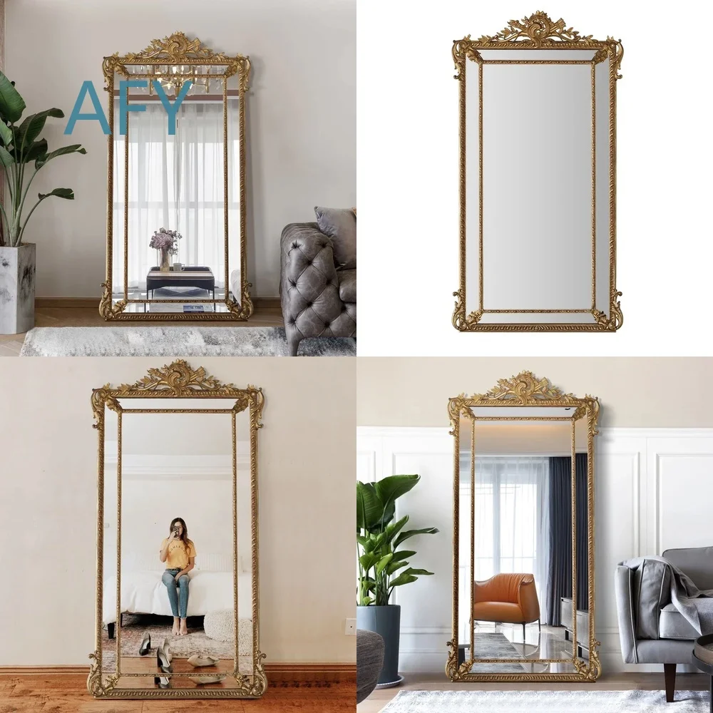 Premium Full-Length Floor-to-Ceiling Wall Mounted Mirror for Home Decor Living Room Bedroom Bathroom Modern Interior Design