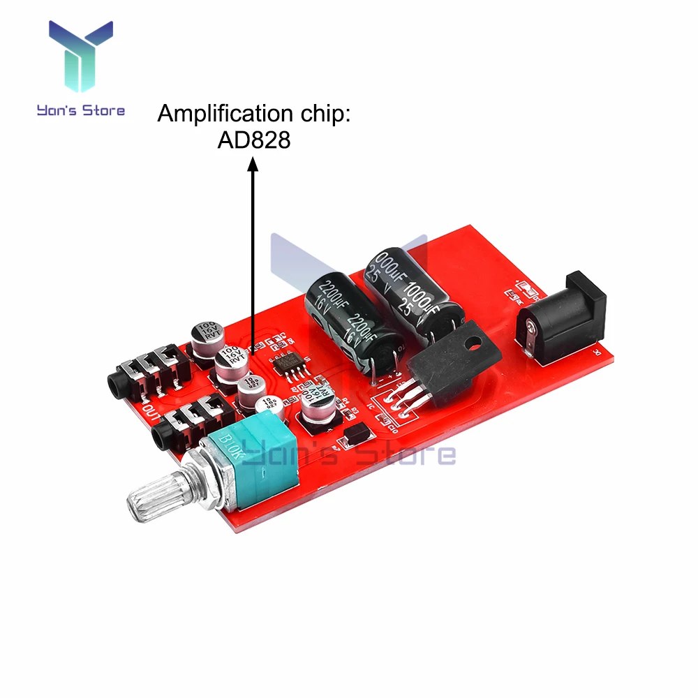 NE5532 Audio Signal Preamplifier Volume Tone Control Finished Pre AMP amplifier Board for MP3 TV Box Home Theater Speaker DIY