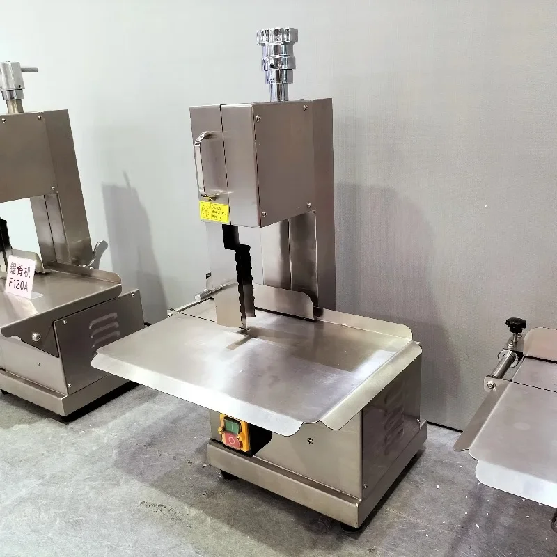 Stainless steel countertop bone cutter Electric meat cutter Beef bone saw