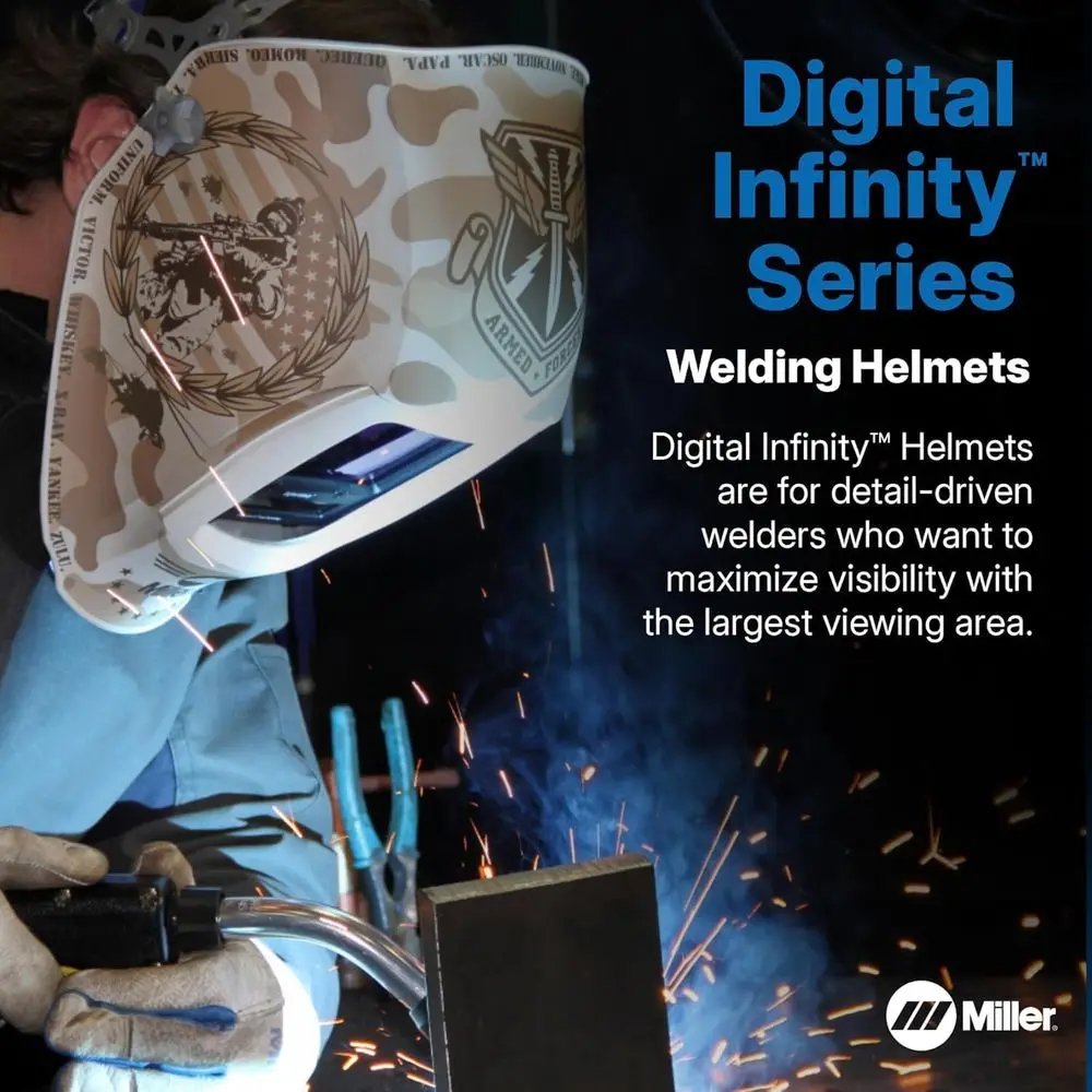 Auto-Darkening Welding Helmet with 4X Light State and Sensitivity for Lightweight Protection