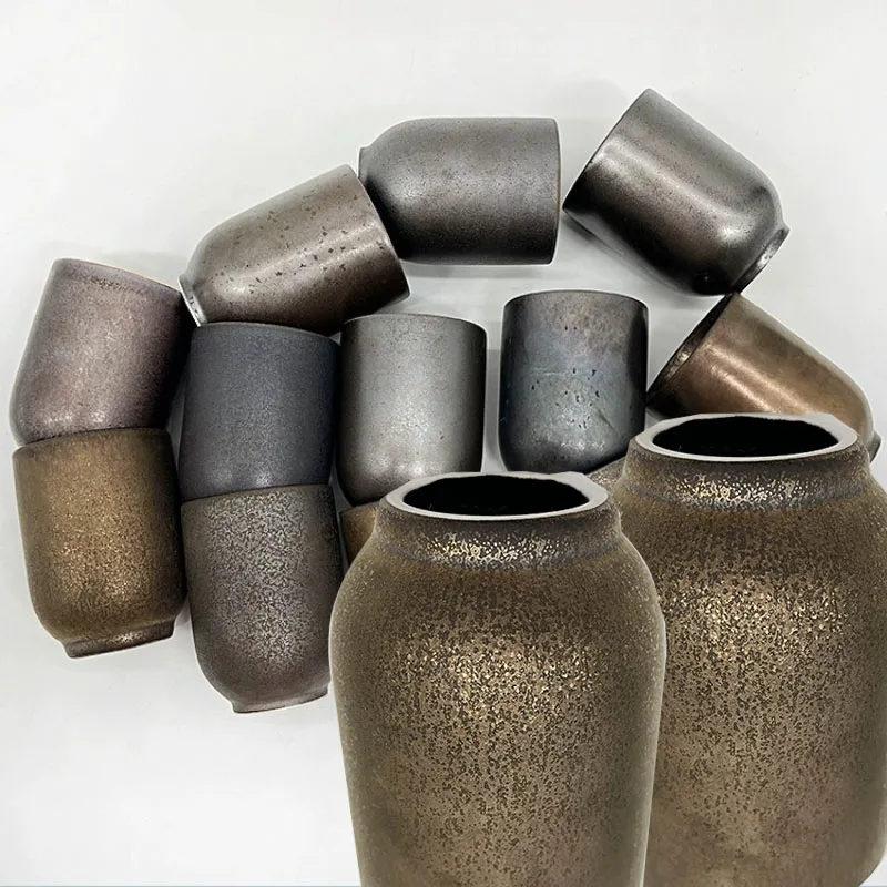 350ml Pottery Art Medium Temperature Art Glaze Metal Color Environmentally Friendly Non-toxic Utensils Available 1200℃-1250℃