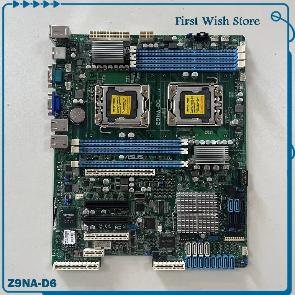 Dual server motherboard LGA 1356 Dual net-work card  Z9NA-D6
