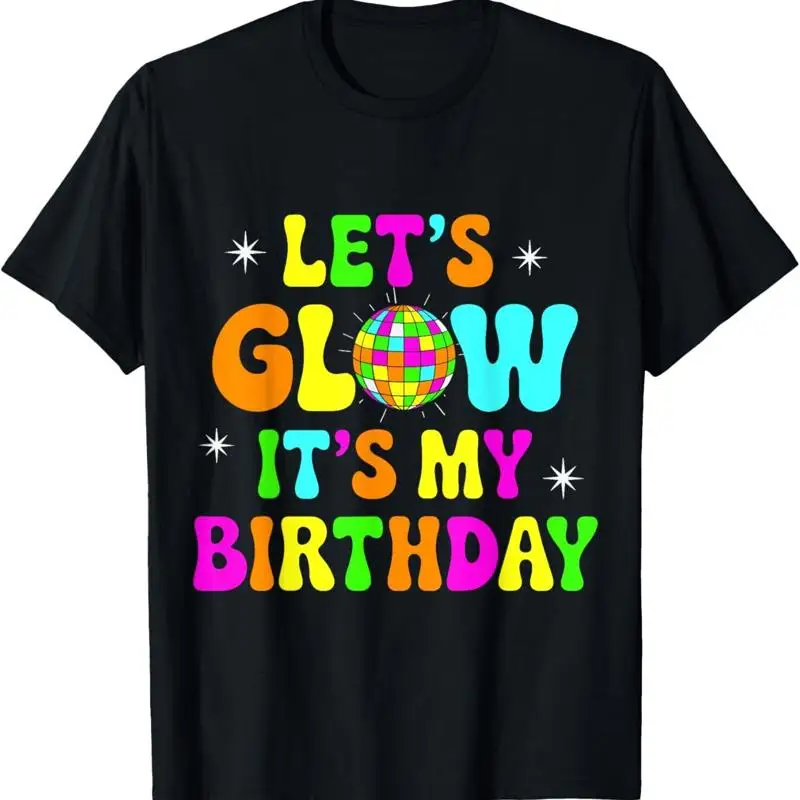 

Светящаяся футболка группы 80-х годов Lets Crazy It's My Birthday Party