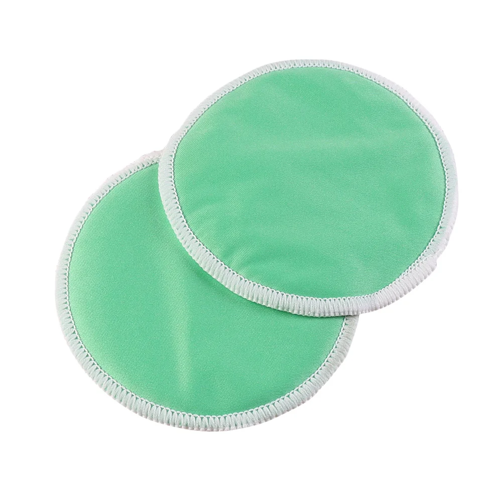 

4Pairs Protection Galactorrhea Pad Bamboo Fabric Washable Nursing Pads Leakproof Absorbent Reusable Three Layers Breast Feeding