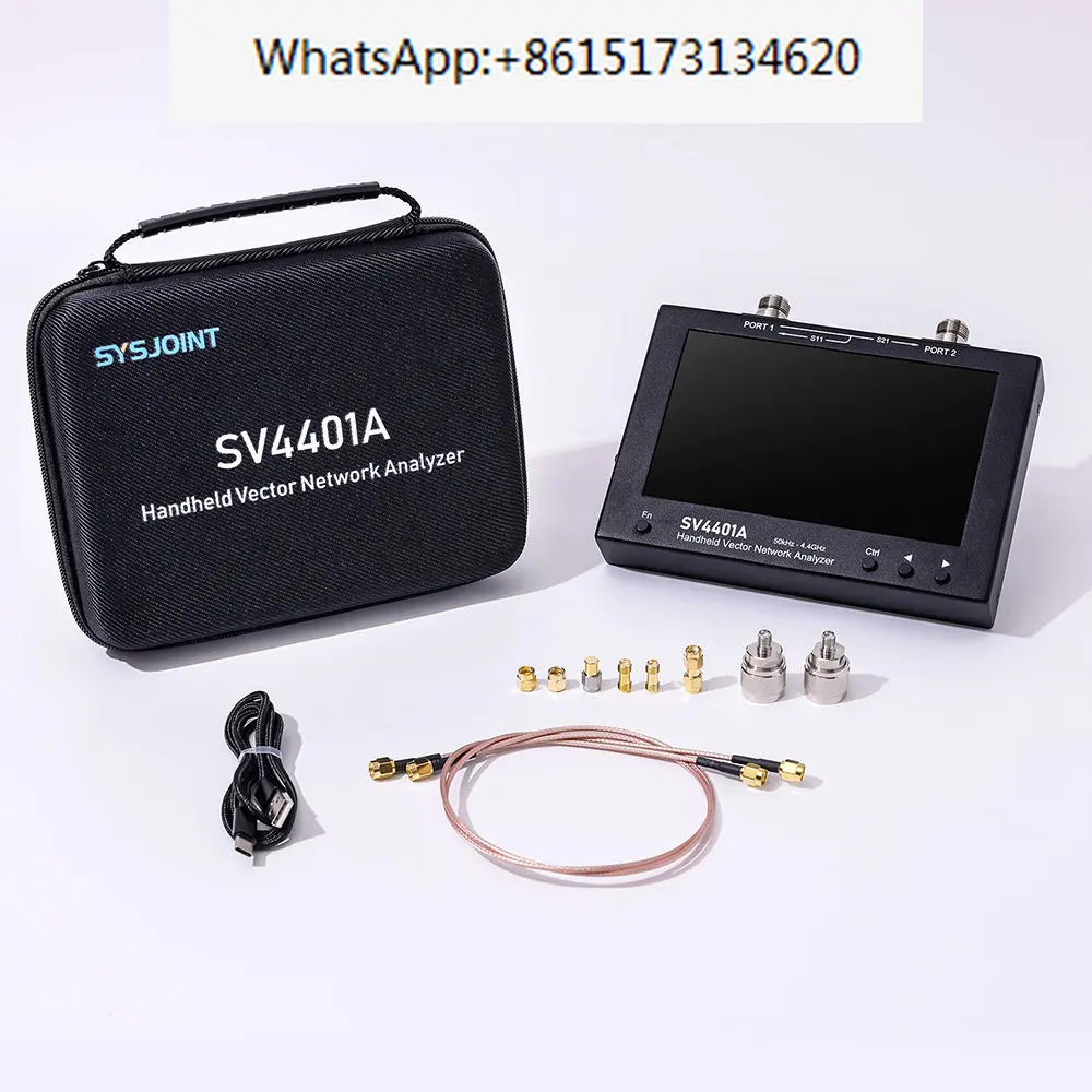 SV4401A 7 inch touch lcd 50khz 4.4ghz vector network analyzer hf vhf uhf antenna analyzer update from nanovna vna