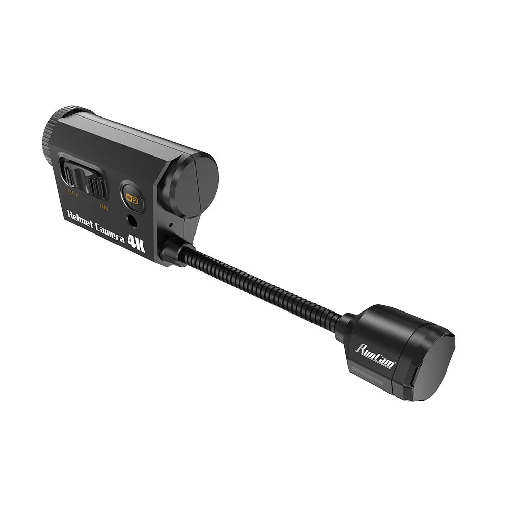 RunCam Helmet Camera 4K IMX415 Action Camera 3840×2160@30FPS WiFi Type‑C For Motorcycle Helmet Loop Recording