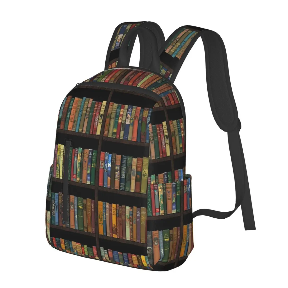 

Education Library Book Student Backpack School Bag Hiking Travel Daypack for Men Women Fashion Bookbag Shoulder Bags