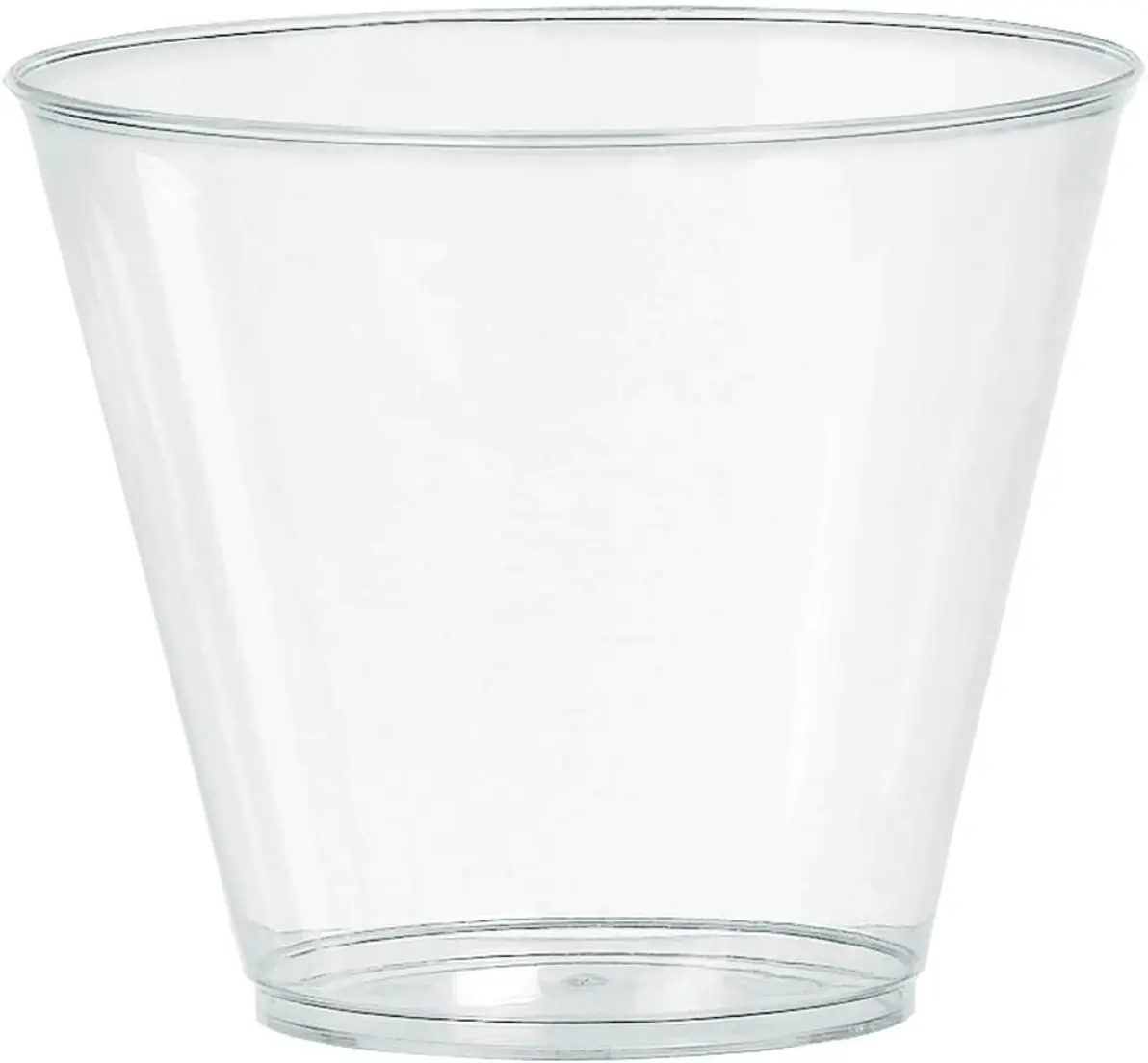 

Clear Disposable Plastic Cups - 9 oz. (72 Pieces) - Perfect for Parties and Celebrations